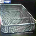 staineless steel sterilizing wire mesh basket/medical basket